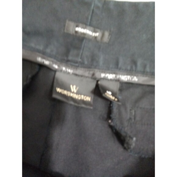 Worthington Modern Fit Black Capris Size 10 - Picture 9 of 12